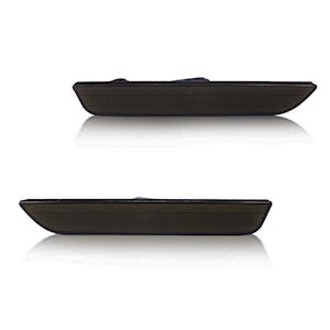 Black Sidemarker Lights (Rear) for 2010-14 Ford Mustang