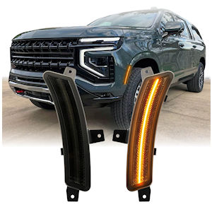 LED Sidemarker Lights (black) for 2025-2026 Chevy Tahoe