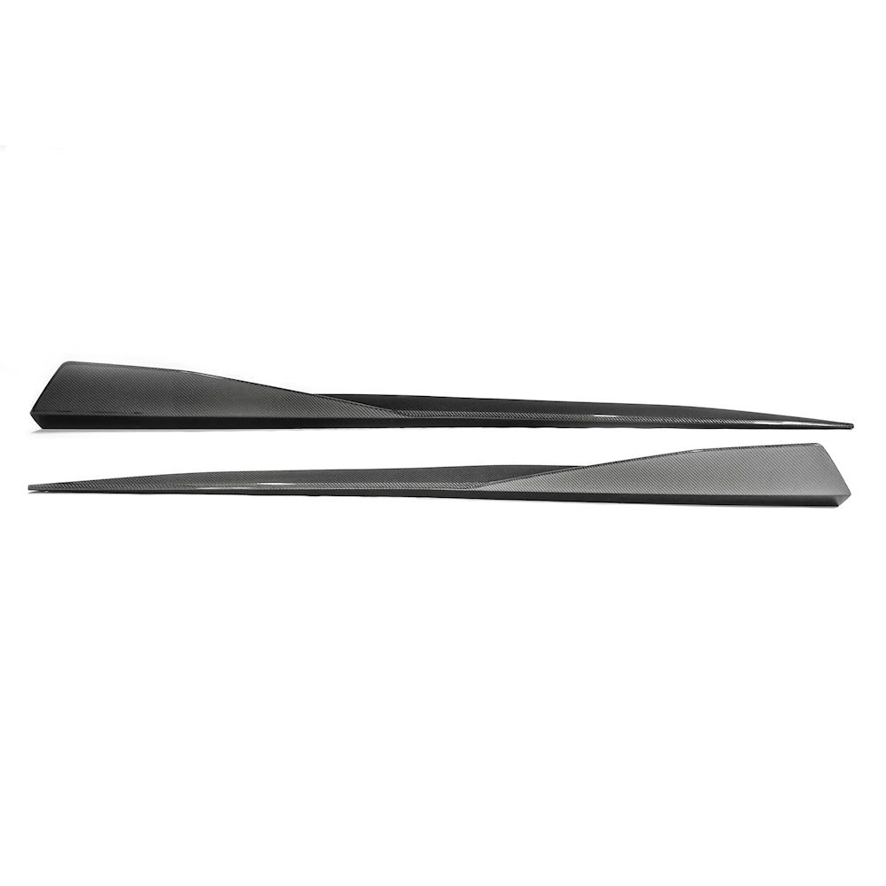 Side Skirt Splitters (Carbon) 20-26 Chevy Corvette