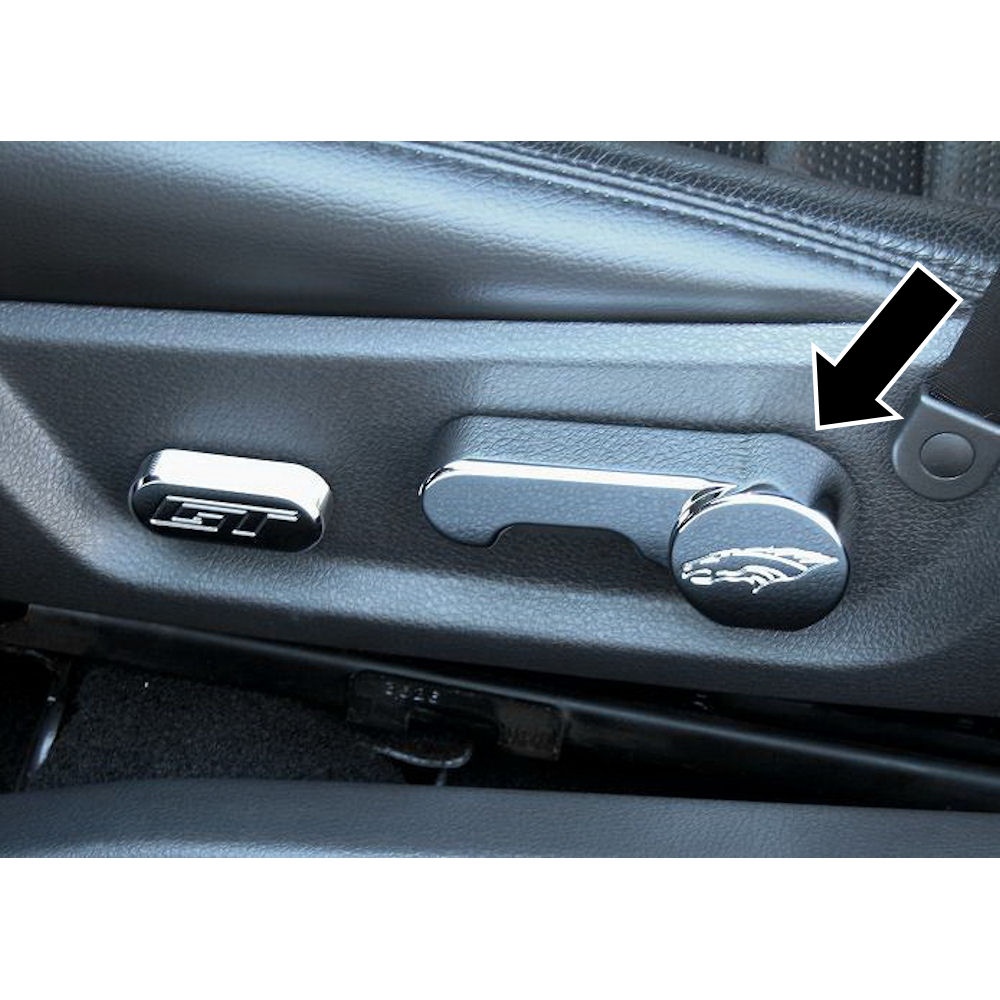Sitzversteller-Hebel Pony (Chrom) 05-14 Ford Mustang