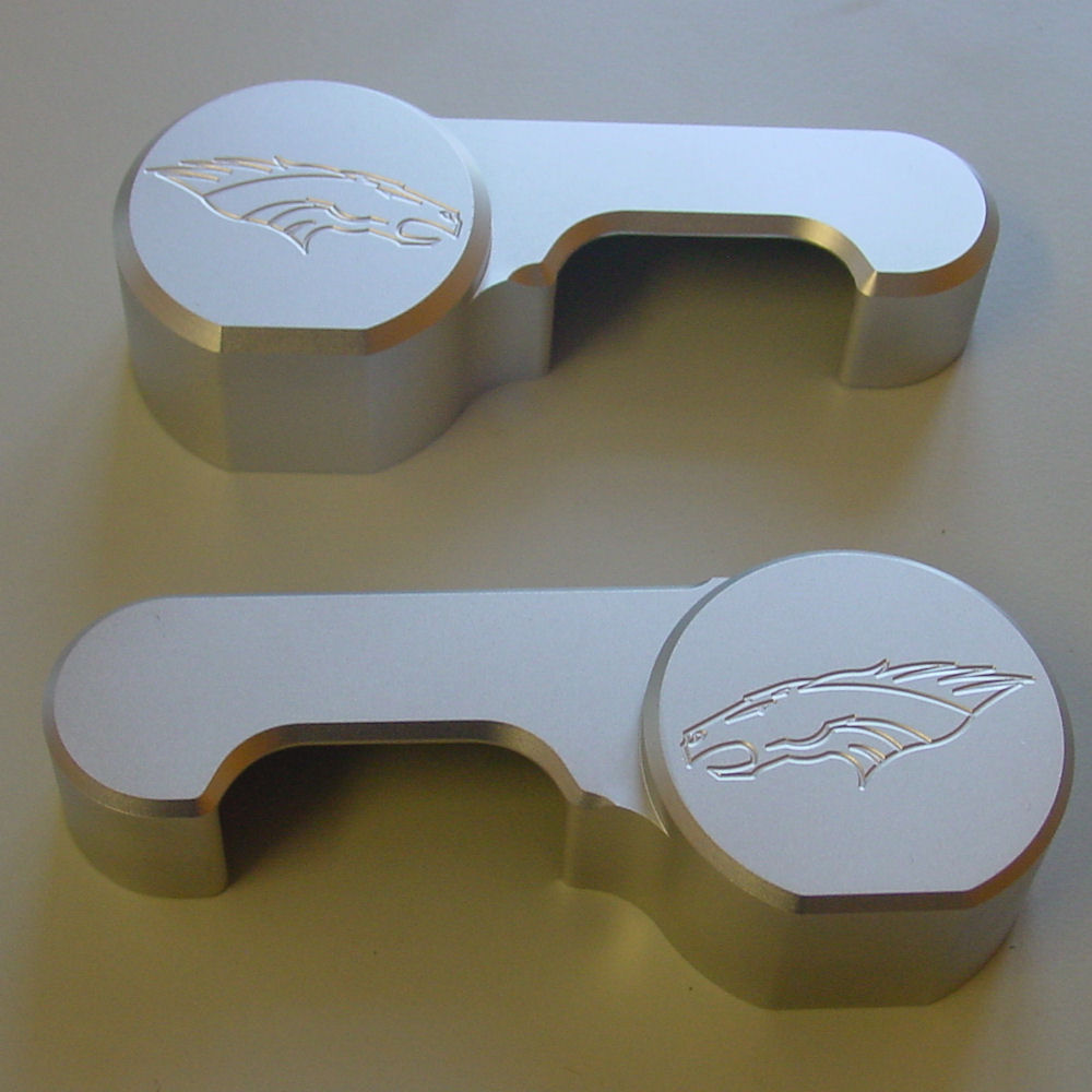 Sitzversteller-Hebel Pony (Satin) 05-14 Ford Mustang