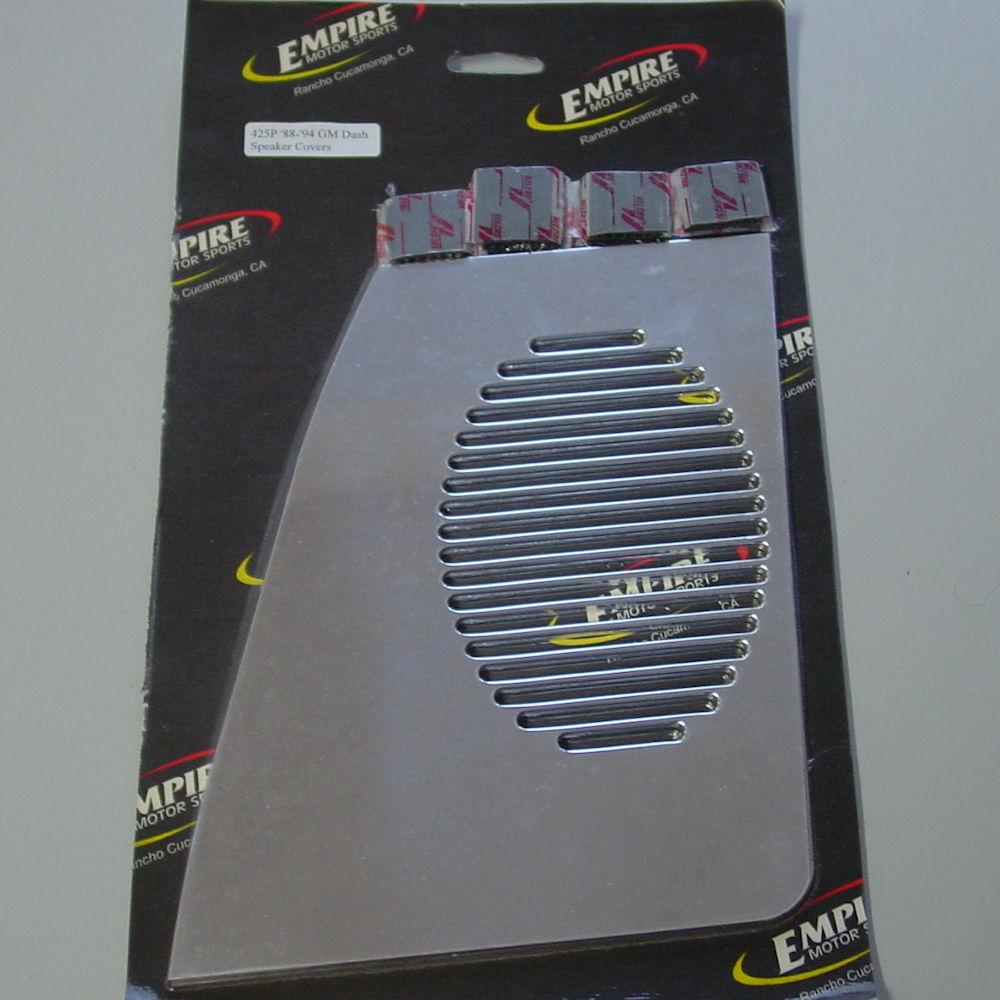 Speaker Covers Dash (Empire) 88-94 GM Trucks/SUV
