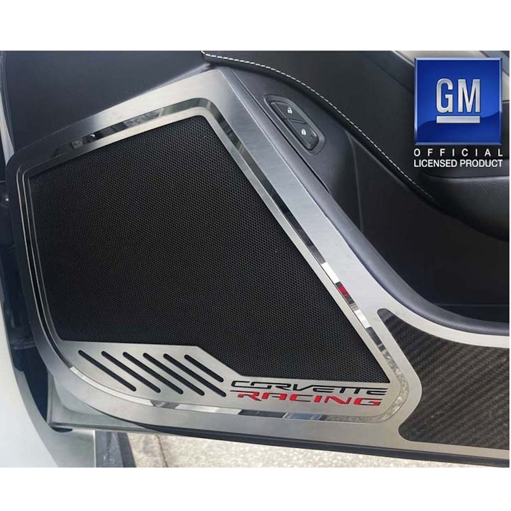Speaker Trim Rings (Stainles Steel) 14-19 Chevy Corvette