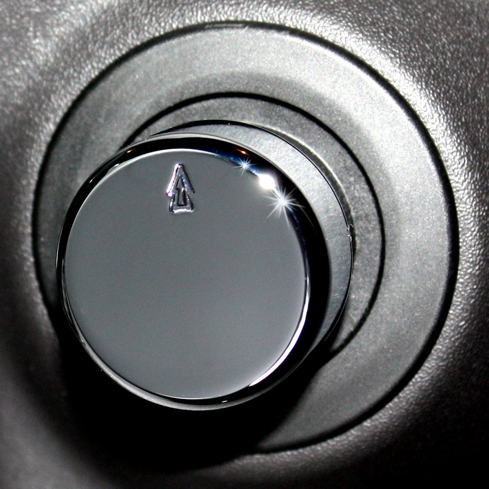 Spiegelverstellung-Knopf (Chrom) 10-14 Ford Mustang
