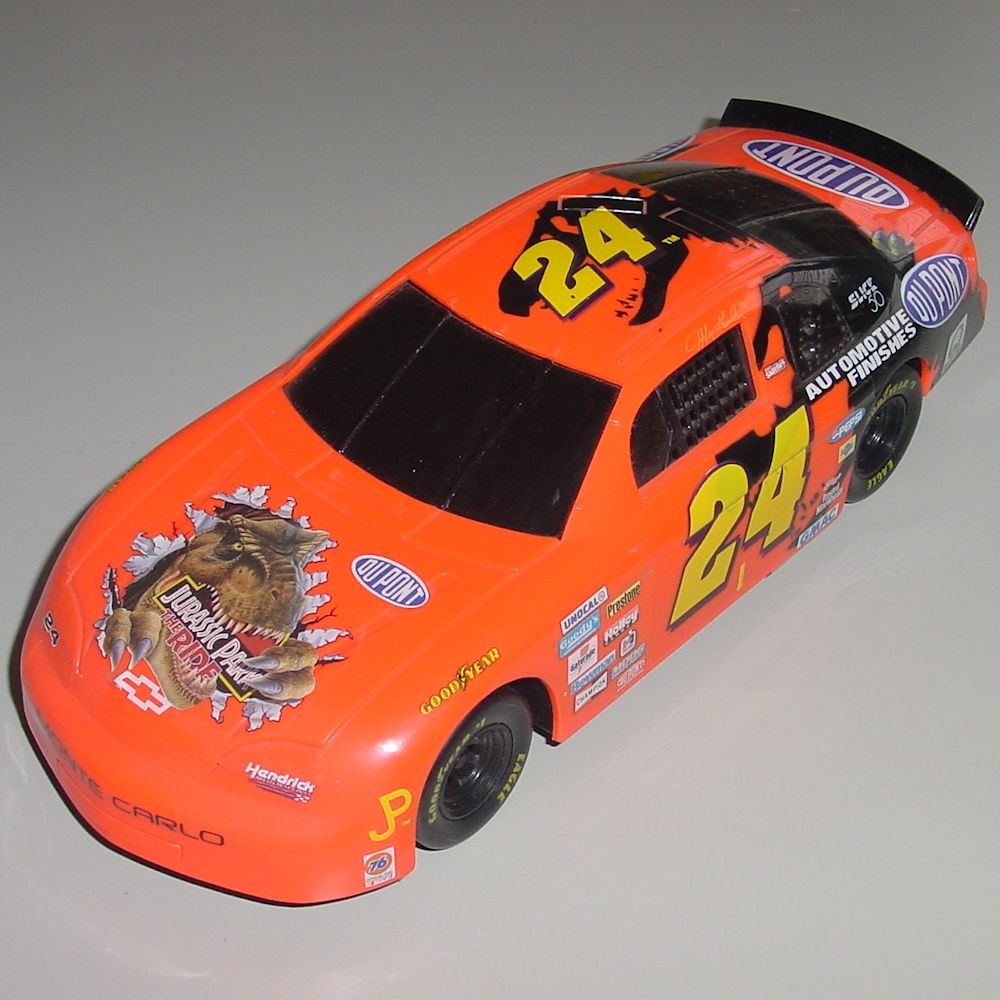 Spielzeugauto - 1997 NASCAR Jeff Gordon (Jurassic Park) 1/18