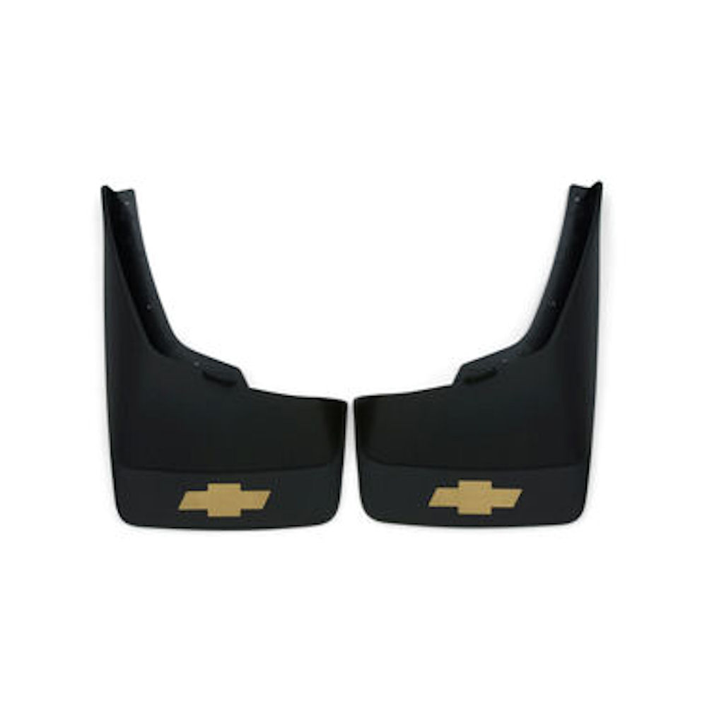 Splash Guards Rear Bowtie (GM) 07-13 Chevy Silverado