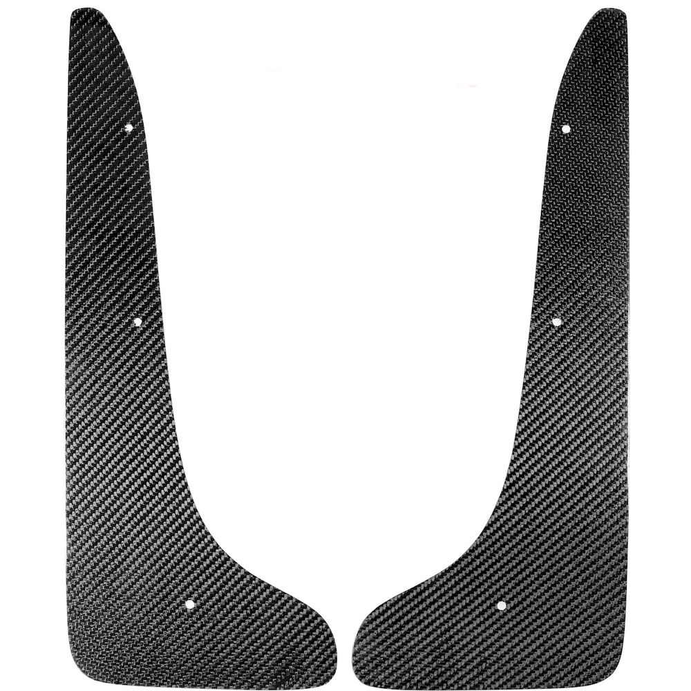 Splash Guards Rear (Carbon) 16-24 Chevy Camaro ZL1