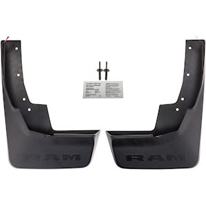 Mopar Mud Flaps Rear Axle for 2019-24 Dodge RAM Trucks