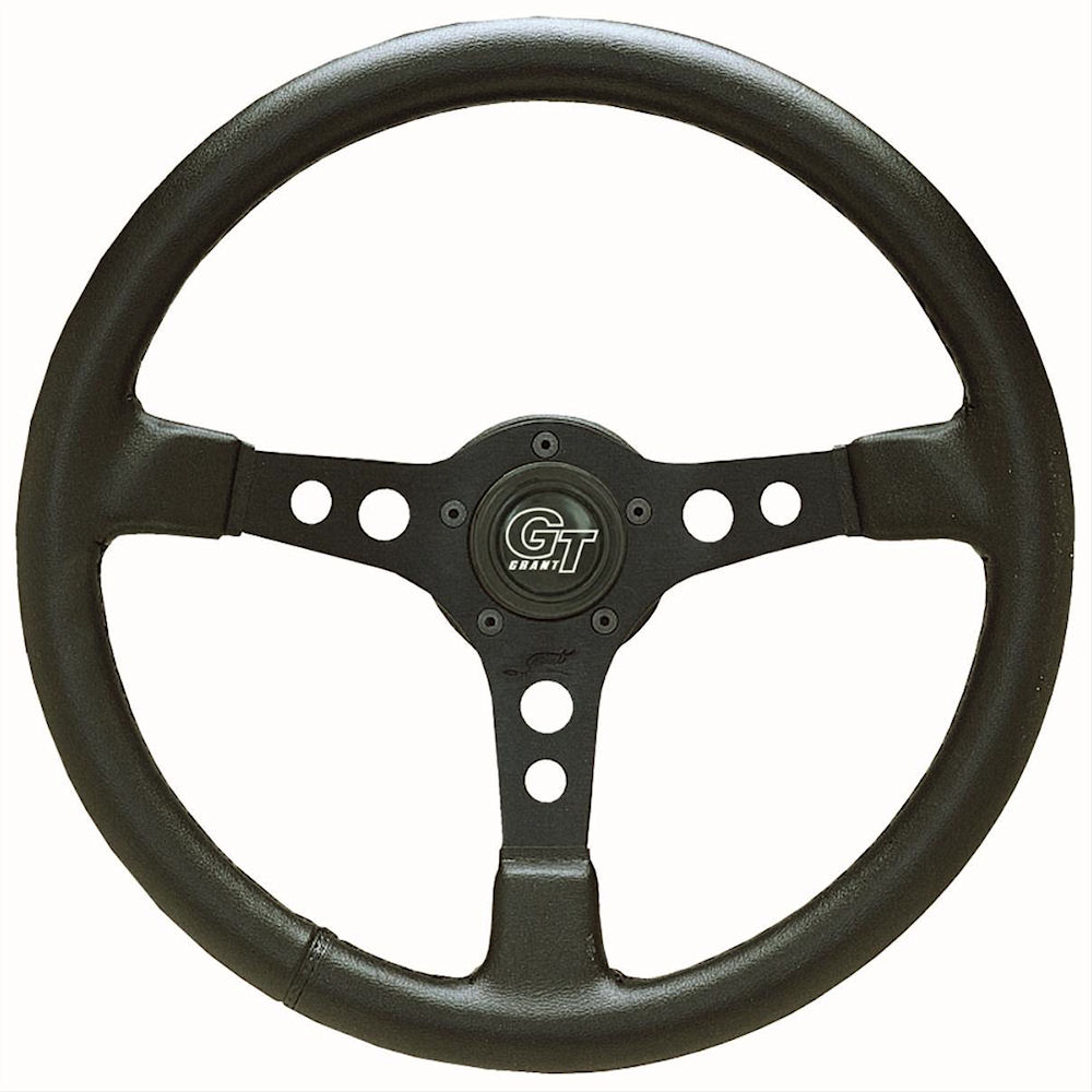 Steering Wheel 3-Spoke Vinyl (Formula GT) black