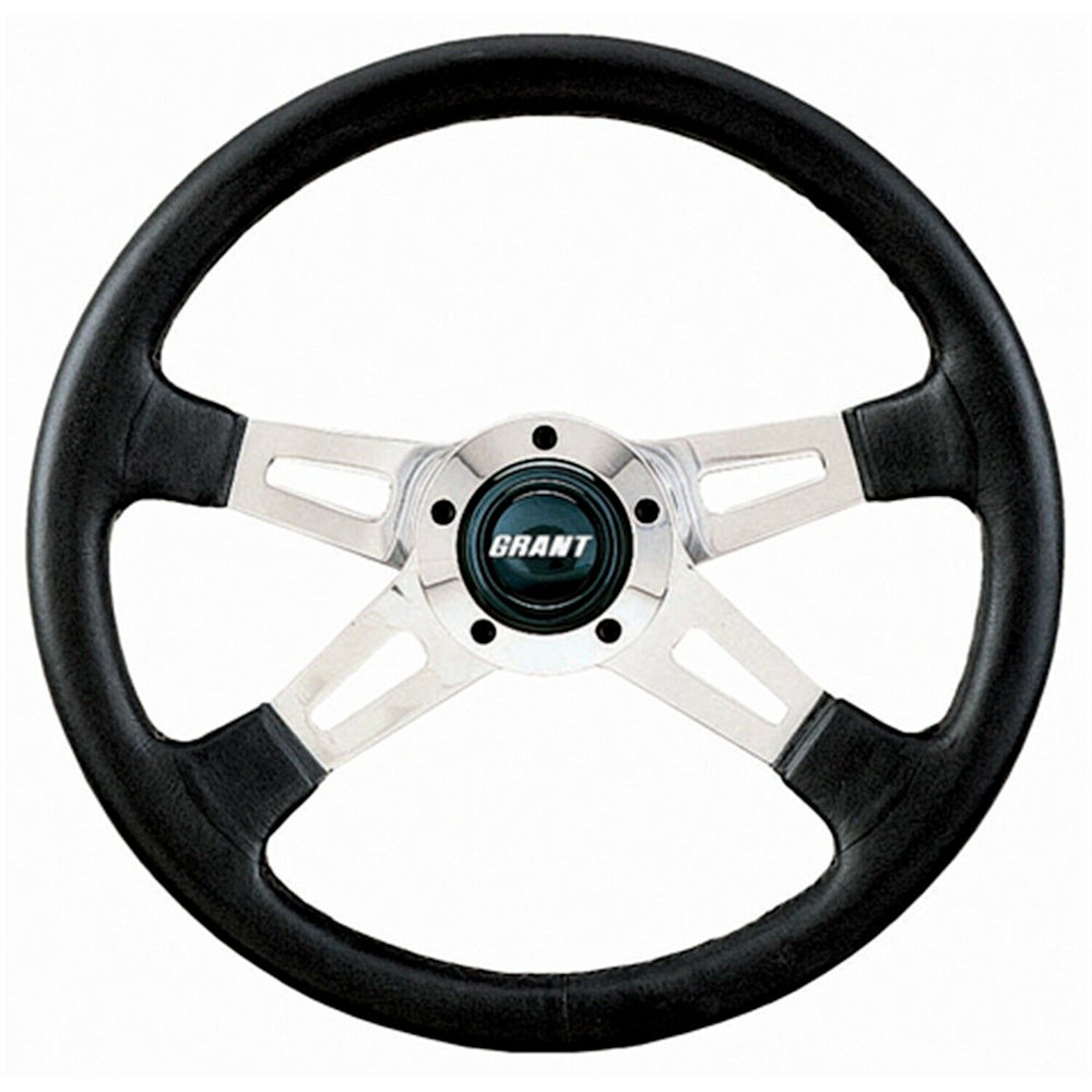 Steering Wheel 4-Spoke Leather (Collectors Edition) black