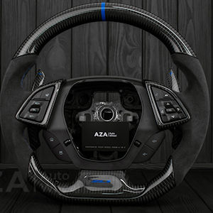 AZA Leather Steering Wheel for 2014-2019 Chevy Corvette