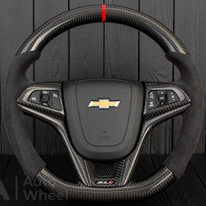 AZA Alcantara Steering Wheel for 12-15 Chevy Camaro ZL1