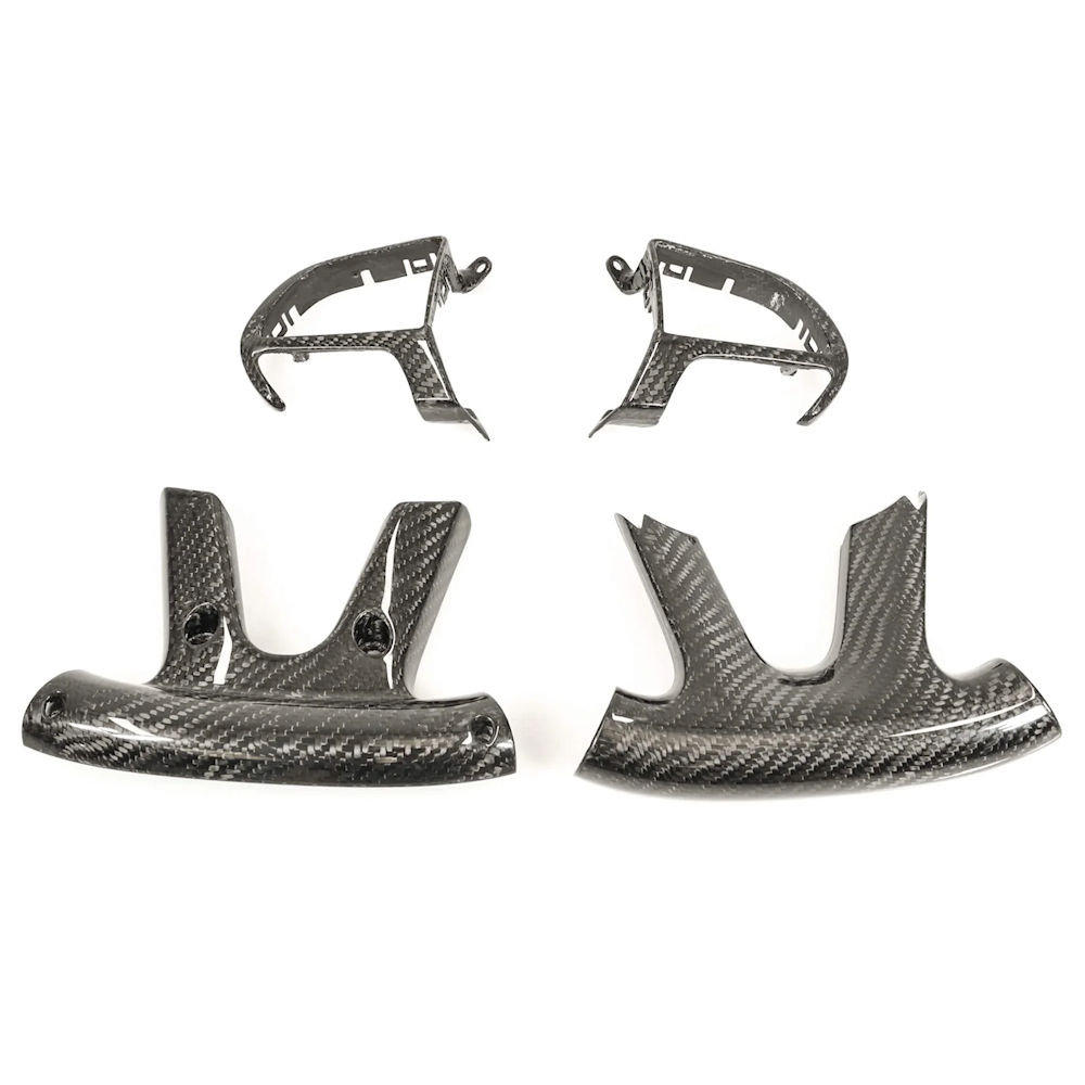 Steering Wheel Decor (Carbon) 15-23 Dodge Challenger