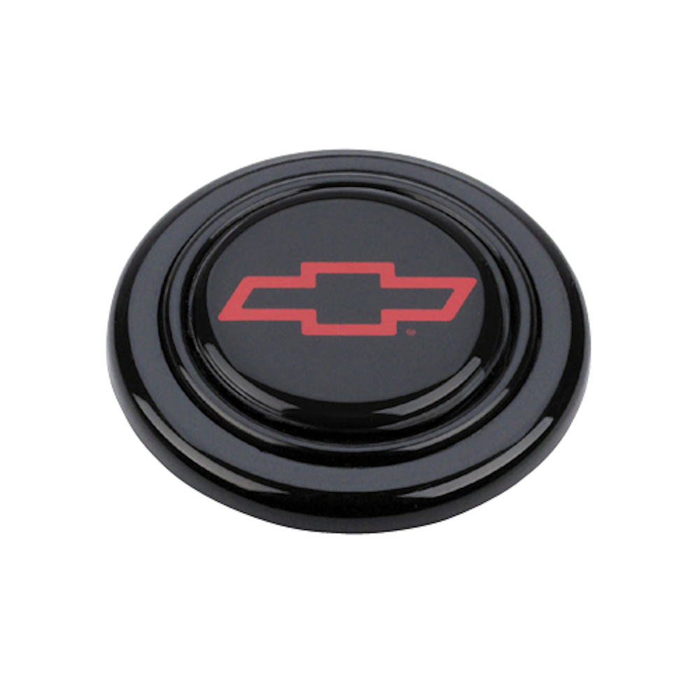 Steering Wheel Horn Button ABS (black/red) Chevrolet