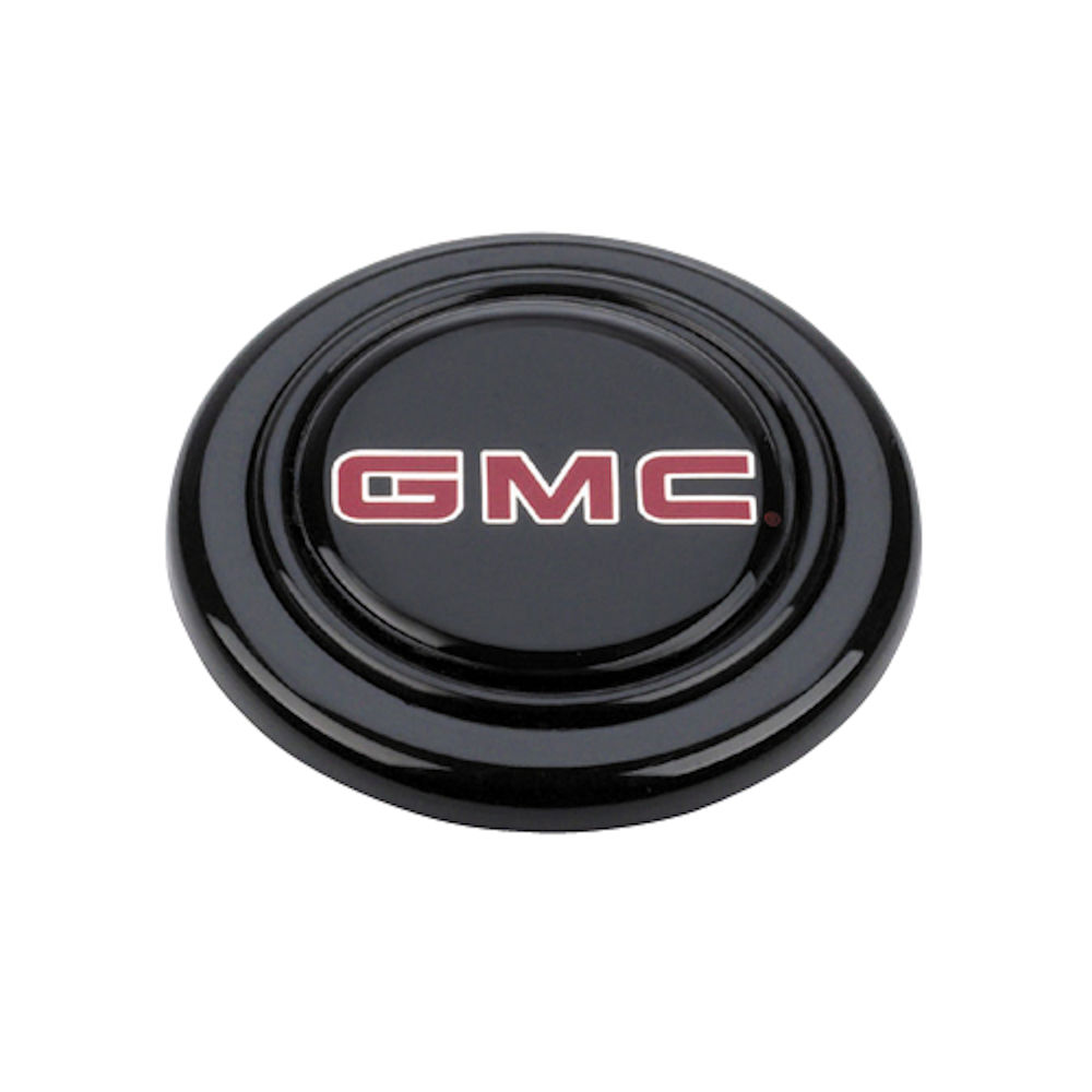 Steering Wheel Horn Button ABS (black/red) GMC