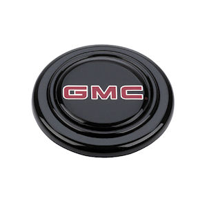 Grant Steering Wheel Horn Button GMC Logo (black/red)
