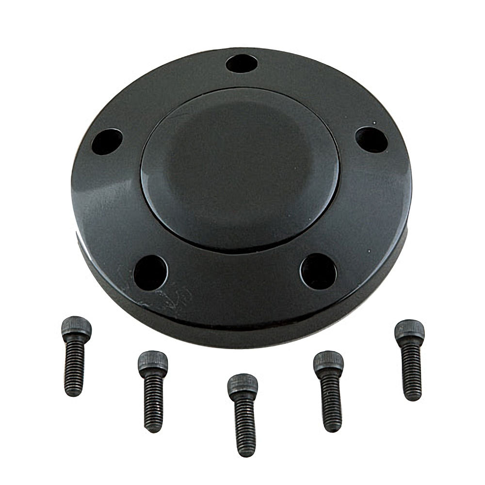 Steering Wheel Horn Button Billet (black) No Logo
