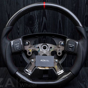 AZA Leather Steering Wheel for 2004-08 Dodge RAM Trucks