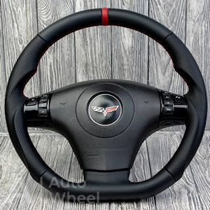 AZA Leather/Nappa Steering Wheel for 2006-11 Corvette