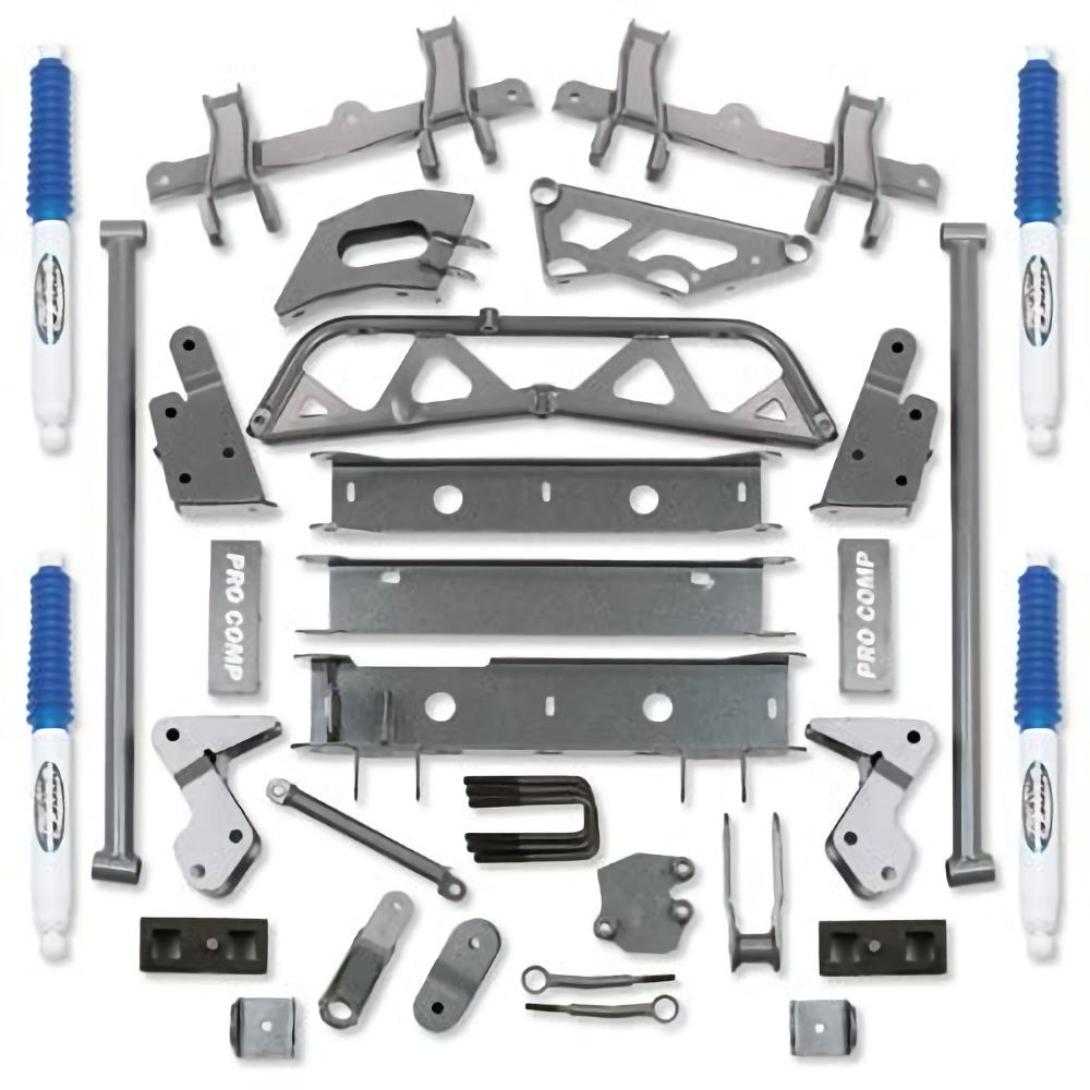 Suspension - Lift Kit (+6/+4) 93-98 GM K2500/K3500