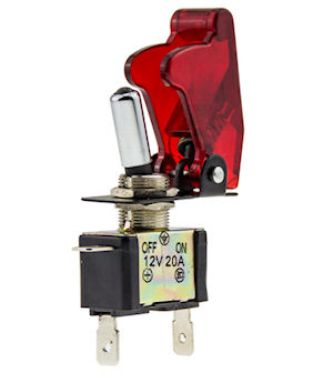 Foliatec Kill Switch (blue Control LED and red Cover)