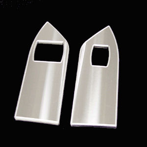 UPR Billet Window Switch Plates for 05-09 Ford Mustang