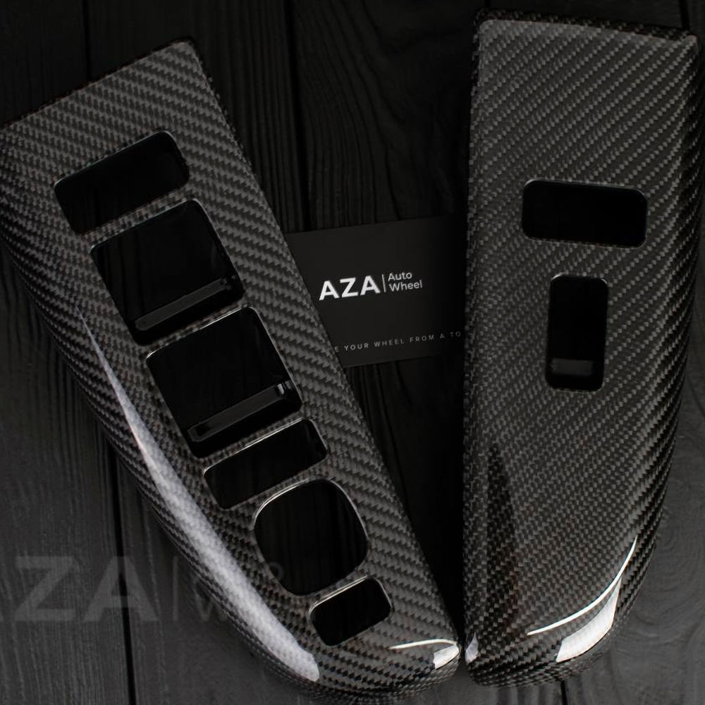 Switch Plates (Carbon) 03-06 Chevy Silverado CREW