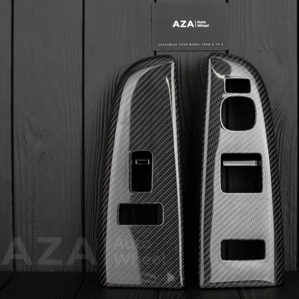 Switch Plates (Carbon) 03-06 Chevy Silverado SC/EXT