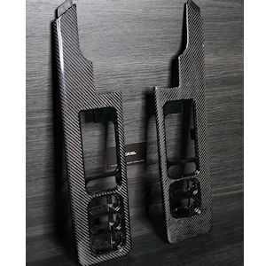 AZA Carbon Window Switch Plates for 90-94 GM Trucks/SUV