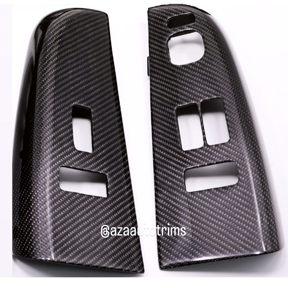 Switch Plates (Carbon) 99-02 Chevy Silverado SC/EXT
