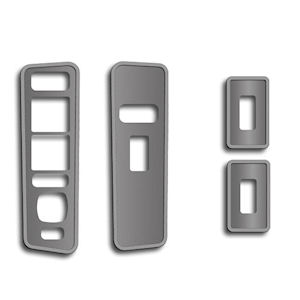ACC Stainless Door Arm Control Trim (2003-07 Hummer H2)
