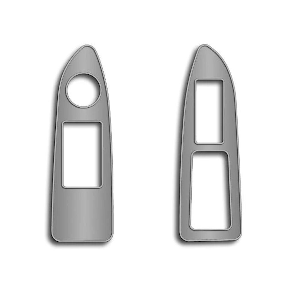 Switch Plates (Stainless Steel) 08-14 Dodge Challenger