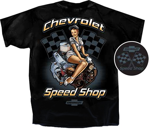T-Shirt - Chevrolet Speed Shop (XL) black