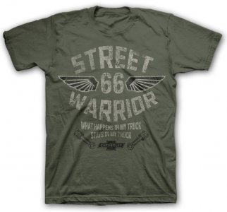 Gray Chevrolet Trucks Street Warrior EDV T-Shirt from Chevymall in Size XL