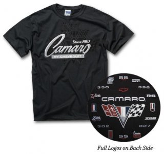 Schwarzes Chevy Camaro Since 1967 T-Shirt from Chevymall Size XL Schwarzes Chevy Camaro Since 1967 T-Shirt from Chevymall Size XL