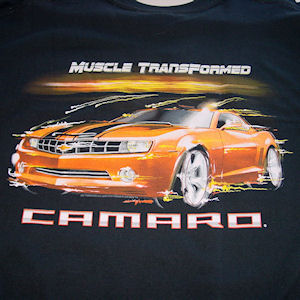 Schwarzes Chevy Camaro Transformers T-Shirt from Chevymall Size XL Schwarzes Chevy Camaro Transformers T-Shirt from Chevymall Size XL