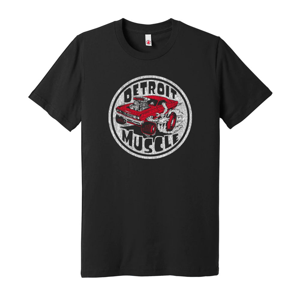 T-Shirt - Detroit Roach Muscle (XL) black