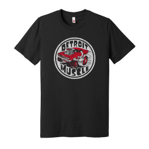 Detroit Roach Muscle Cotton T-Shirt in black Size XL