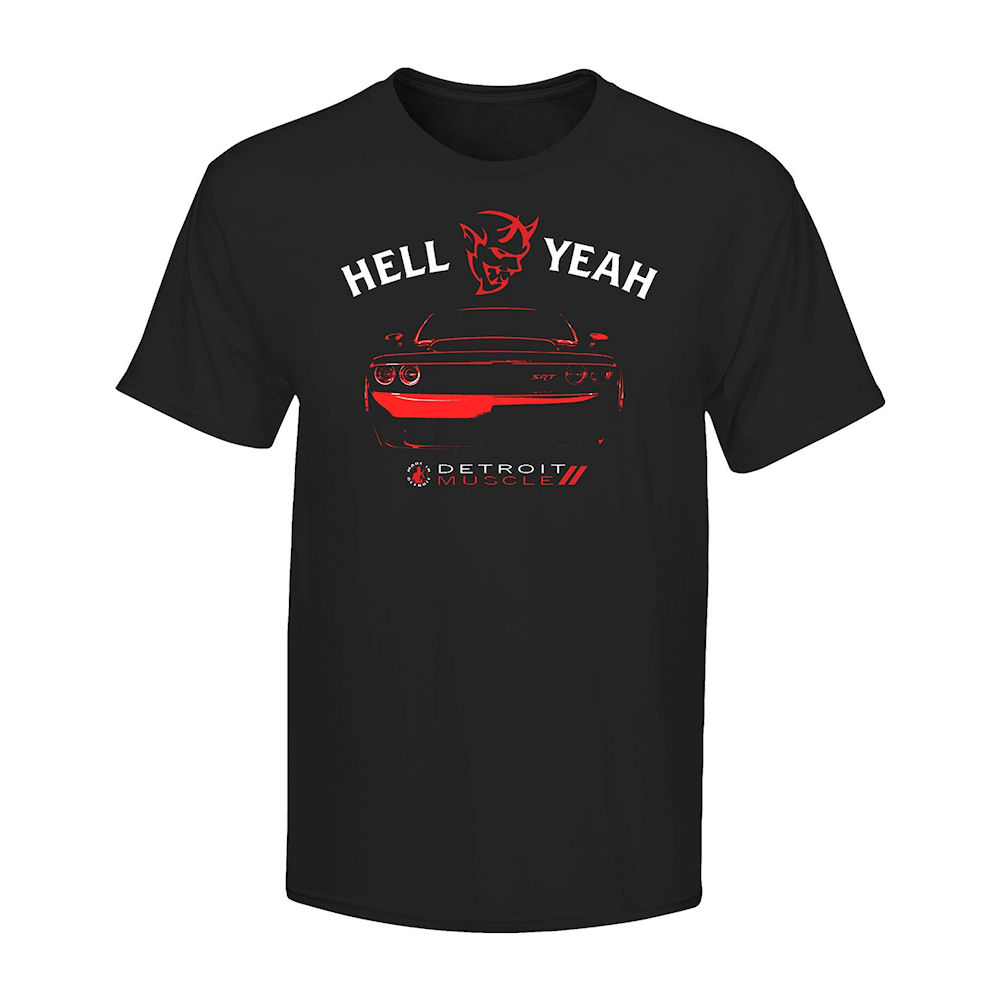 T-Shirt - Dodge Challenger Demon (XL) black