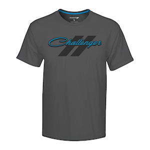 Charcoal Gray Dodge Challenger Hellcat Cotton T-Shirt i