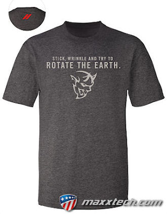 T-Shirt - Dodge SRT Demon Rotate (L) charcoal