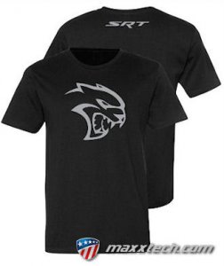 Dodge Life SRT� HellCat T-Shirt in Black Size XL