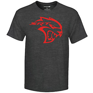 Dodge Life SRT� HellCat T-Shirt in grau Gr��e XL