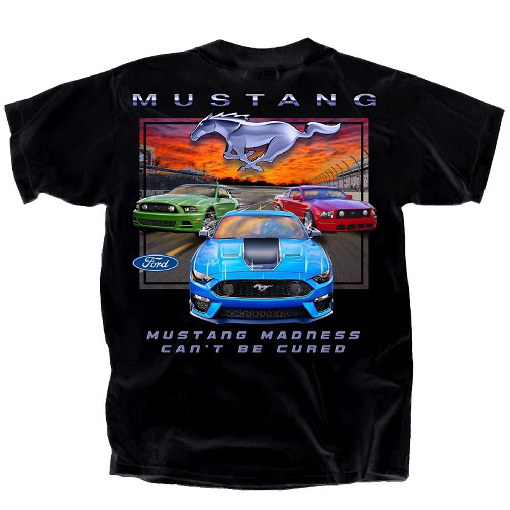 T-Shirt - Ford Mustang Madness (XL) schwarz