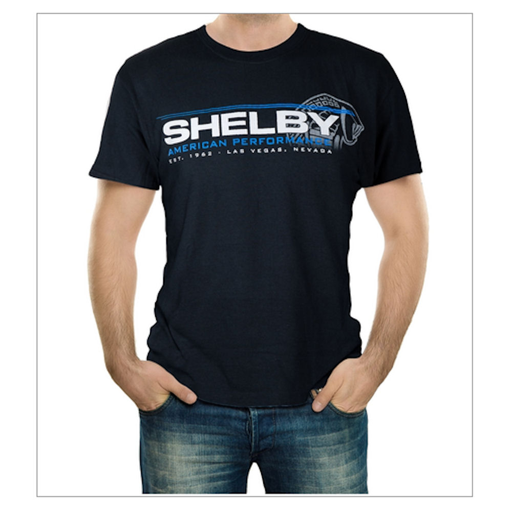 Black Shelby American Performance Cotton in Size XL