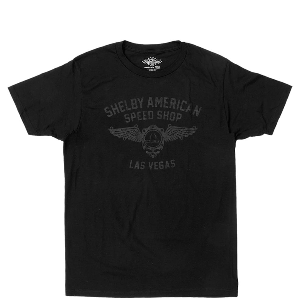 T-Shirt - SHELBY American Speed Shop (XL) black