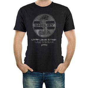 Black Shelby Livin Loud & Fast Cotton T-Shirt (Size L)