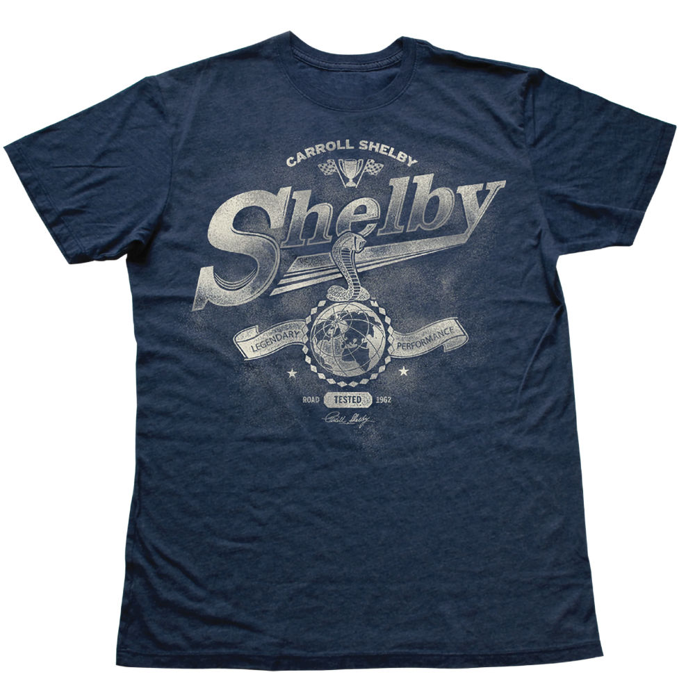 T-Shirt - SHELBY Road Tested 62 (XL) blue
