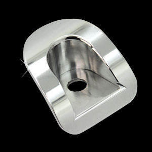 UPR Aluminium Türknopf-Umrandung (poliert) für 2005-201 UPR Aluminium Türknopf-Umrandung (poliert) für 2005-201