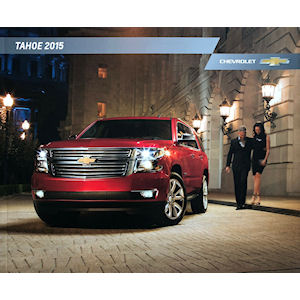 Neuwagenprospekt - 2015 Chevy Tahoe \(englisch\)